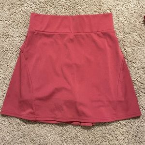 Tennis skirt with built in shorts